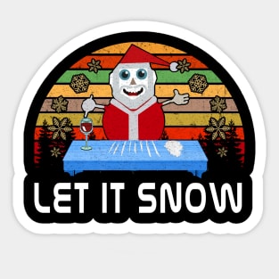 Let it snow Sticker